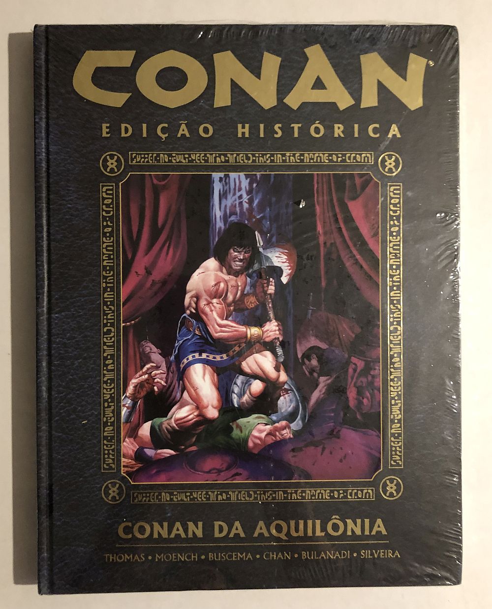 Conan Edição Histórica nº3: Da Aquilônia 2018 Ed. Mythos lacrado