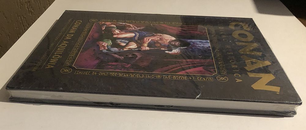 Conan Edição Histórica nº3: Da Aquilônia 2018 Ed. Mythos lacrado - Imagem 4