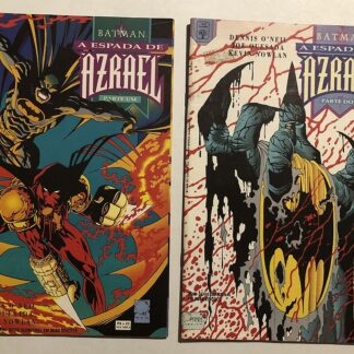 Batman A Espada de Azrael - Completa - Ed. Abril 1993