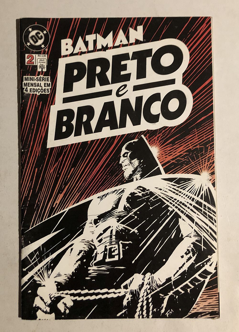 Batman Preto e Branco nº 2 - Ed. Abril 1998