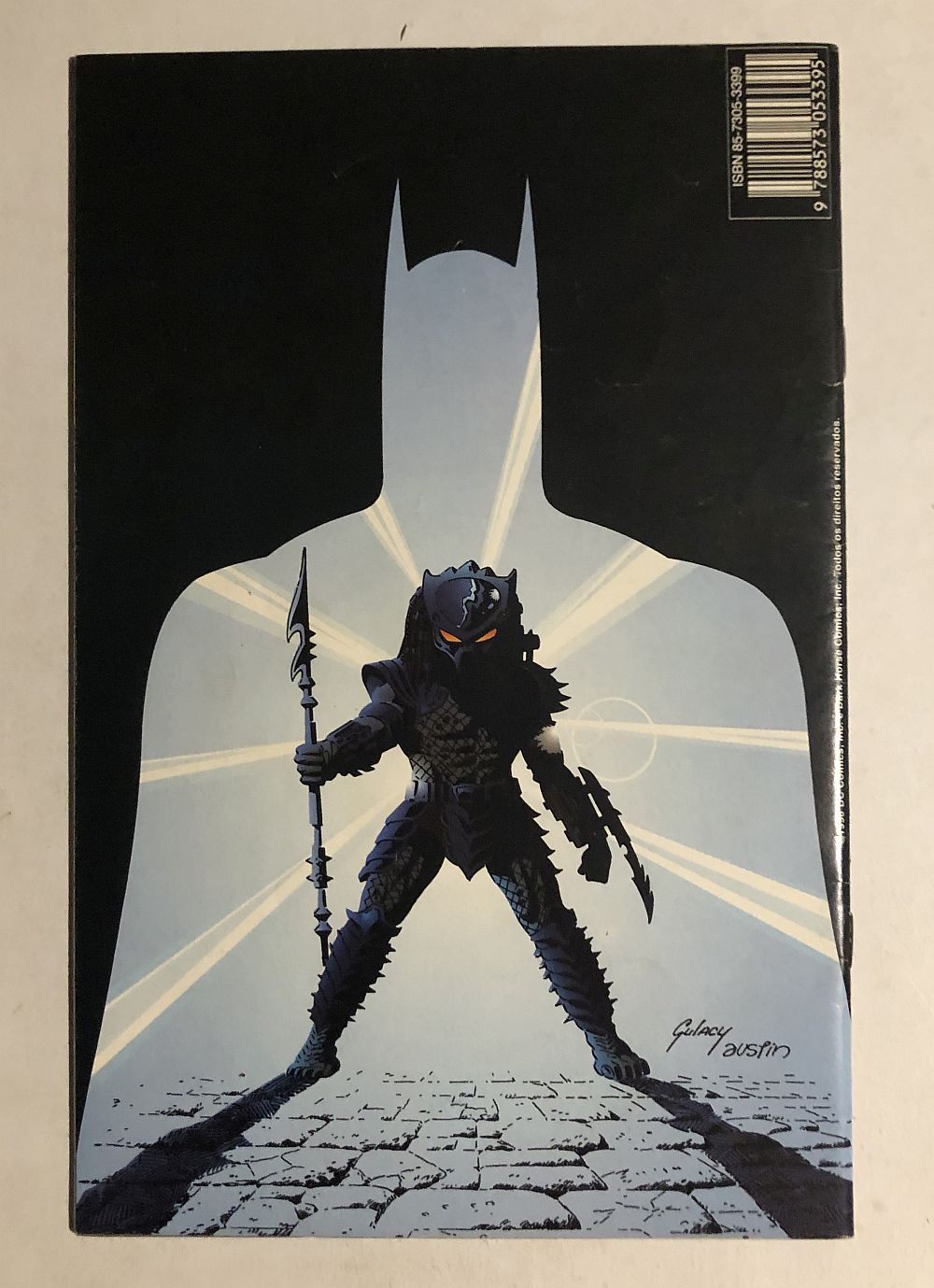 Batman versus Predador II nº 1 - Ed. Abril 1996 - Imagem 2