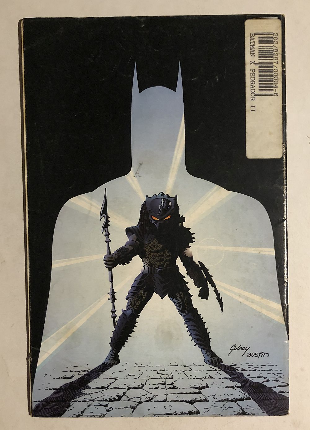 Batman versus Predador II nº 4 - Ed. Abril 1996 - Imagem 2