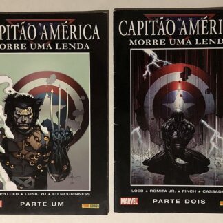 Capitão América Morre uma Lenda - Completa - Ed. Panini 2008
