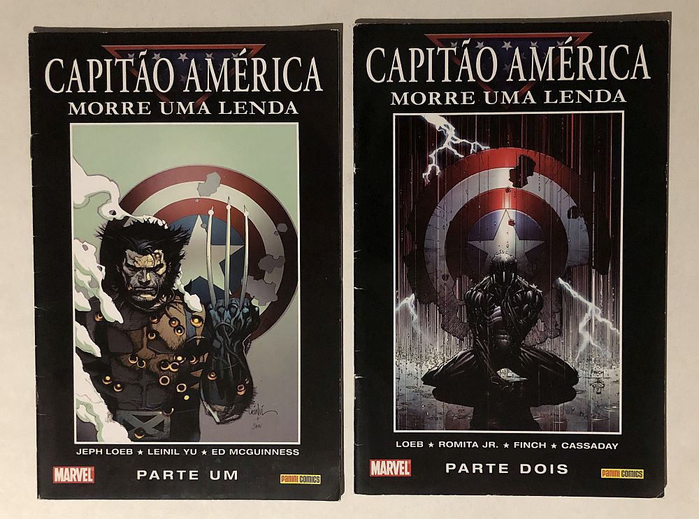 Capitão América Morre uma Lenda - Completa - Ed. Panini 2008