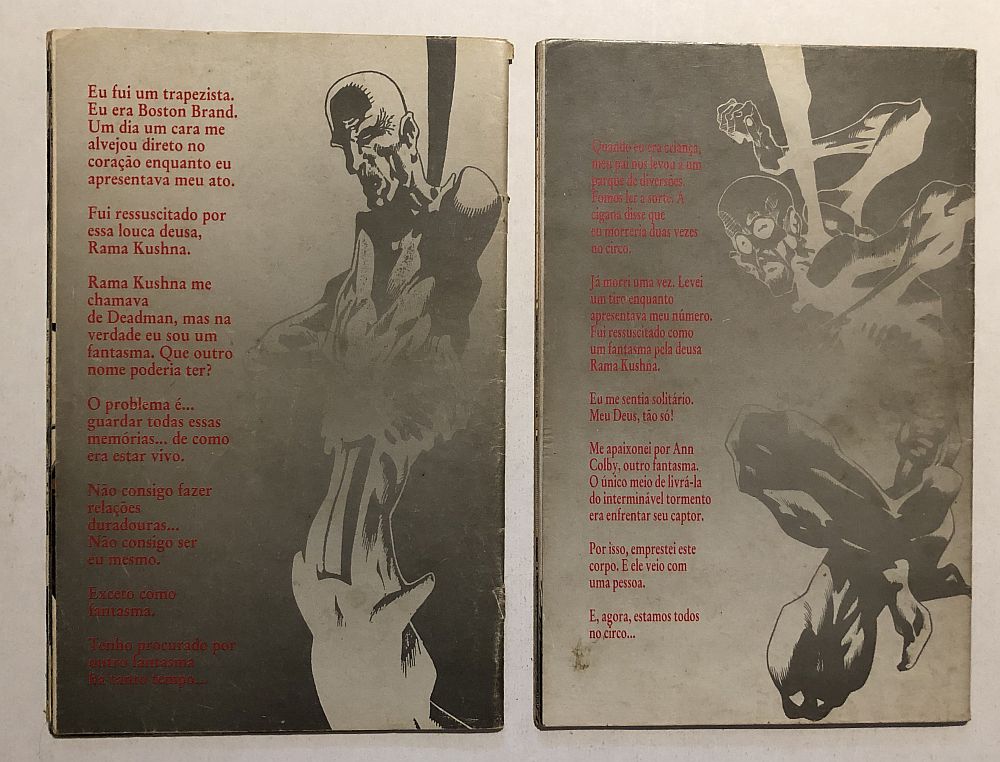 Deadman Amor após a Morte - Completa - Ed. Abril 1990 - Imagem 2