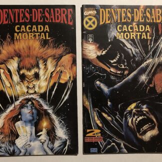 Dentes-de-Sabre Caçada Mortal - Completa - Ed. Abril 1996