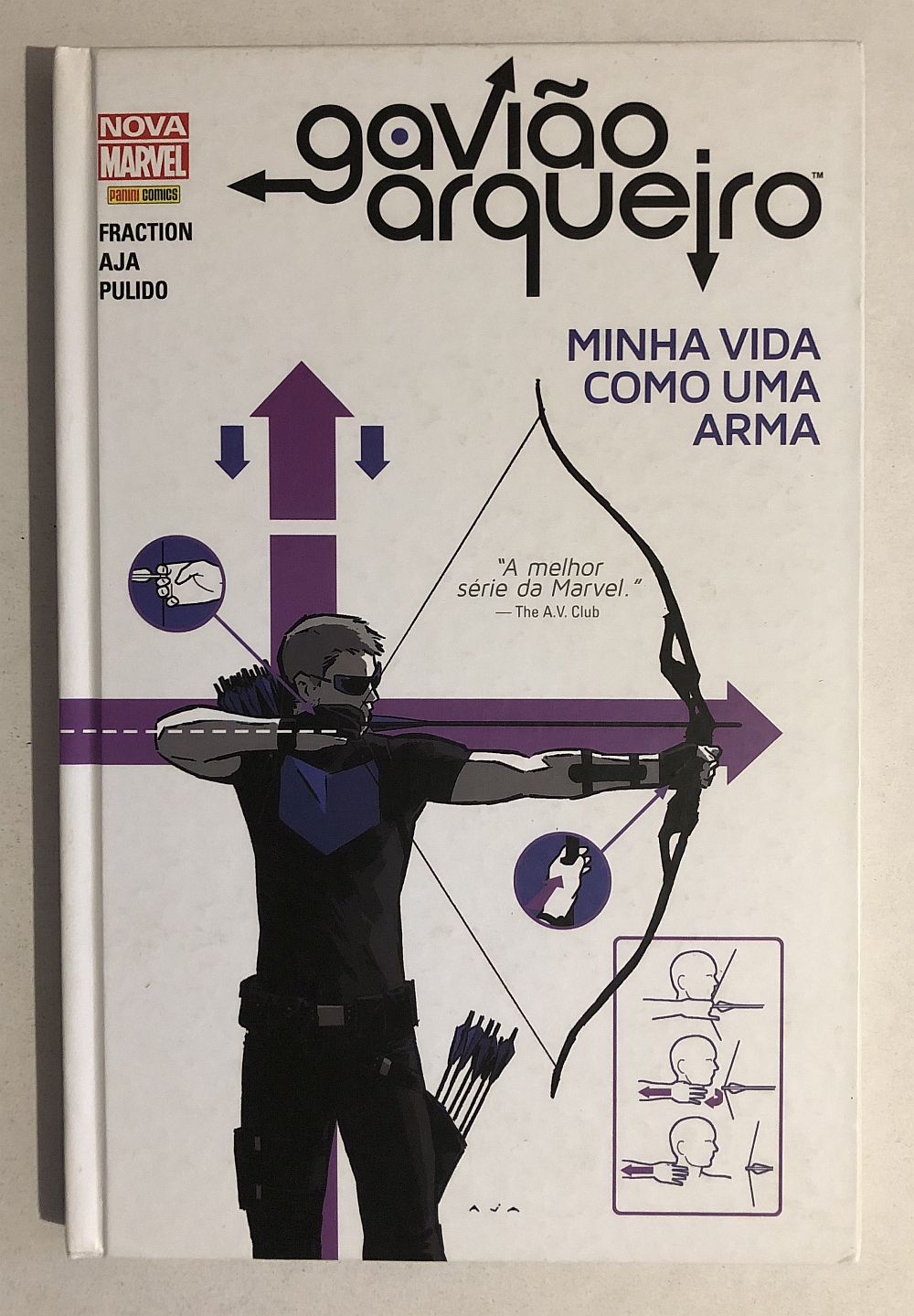 Gavião Arqueiro Minha vida como uma arma - Ed. Panini 2016