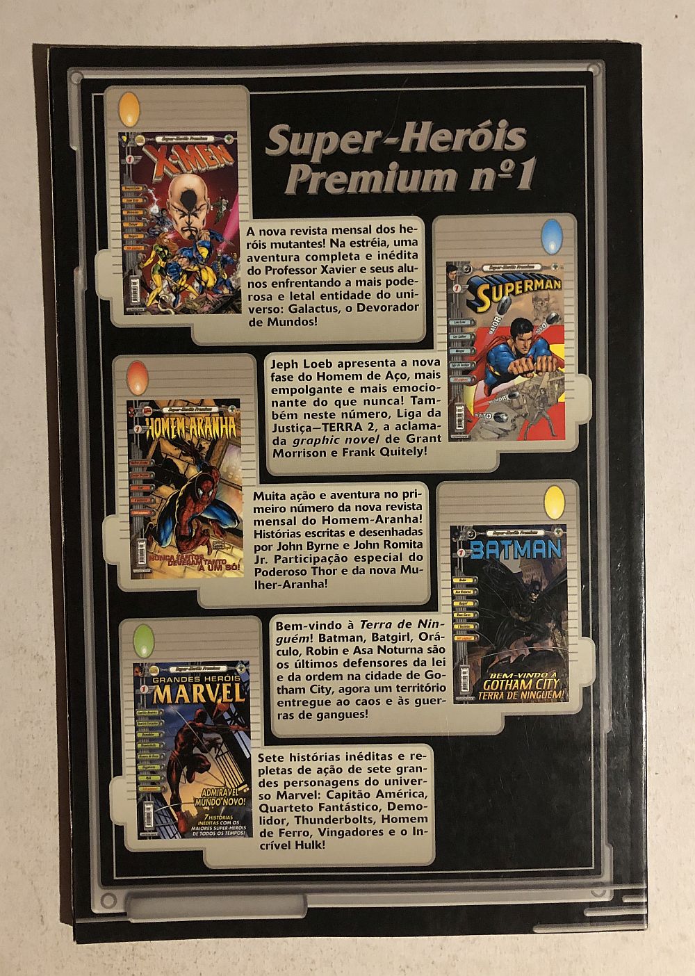 Grandes Heróis Marvel 3ª Serie nº 1 - Ed. Abril 2000 - Imagem 2
