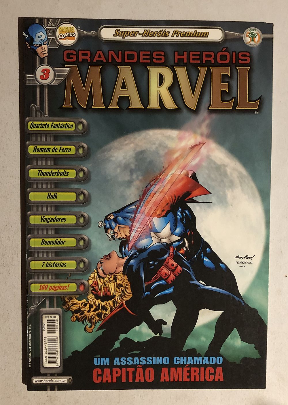 Grandes Heróis Marvel 3ª Serie nº 3 - Ed. Abril 2000