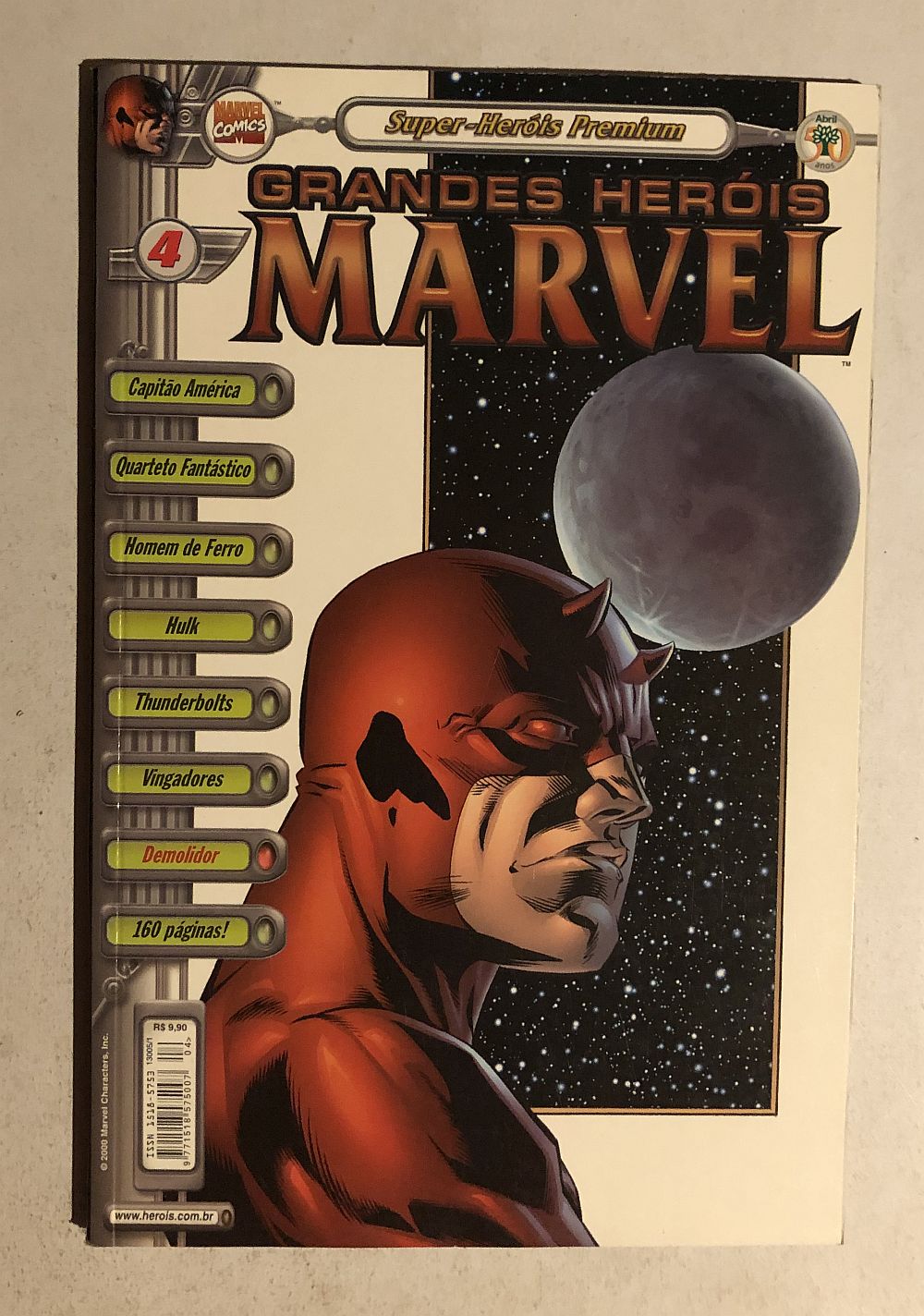 Grandes Heróis Marvel 3ª Serie nº 4 - Ed. Abril 2000