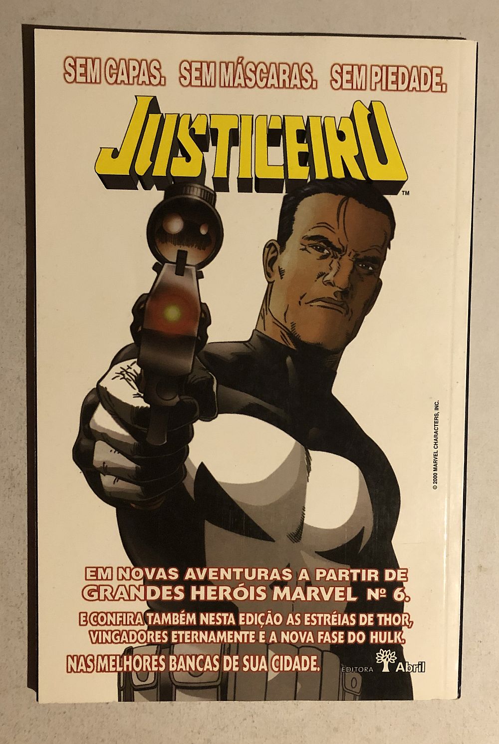 Grandes Heróis Marvel 3ª Serie nº 5 - Ed. Abril 2000 - Imagem 2