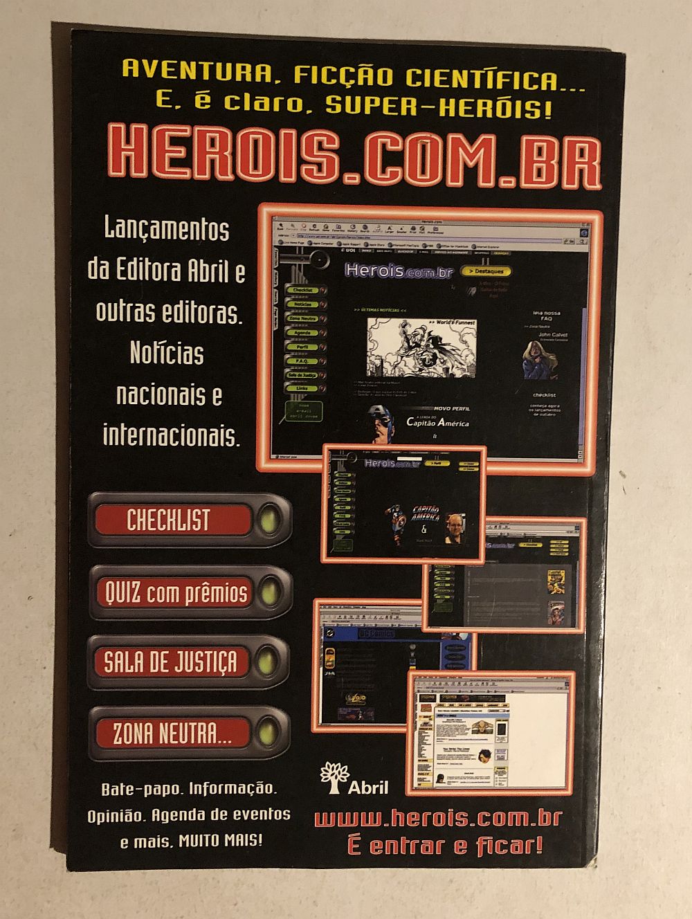 Grandes Heróis Marvel 3ª Serie nº 6 - Ed. Abril 2001 - Imagem 2