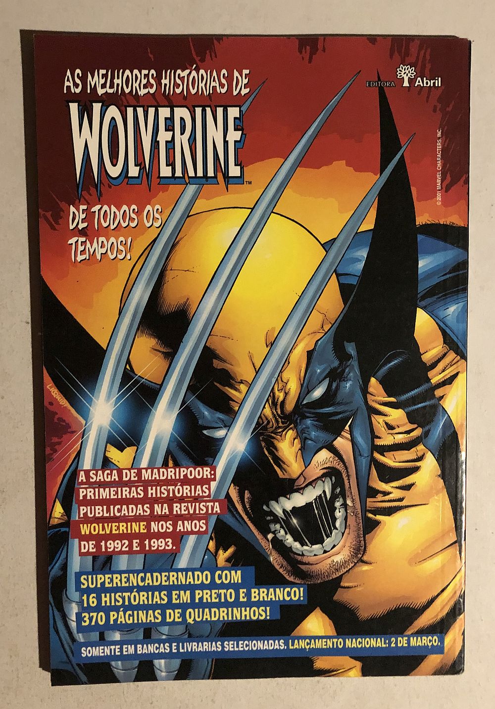 Grandes Heróis Marvel 3ª Serie nº 7 - Ed. Abril 2001 - Imagem 2