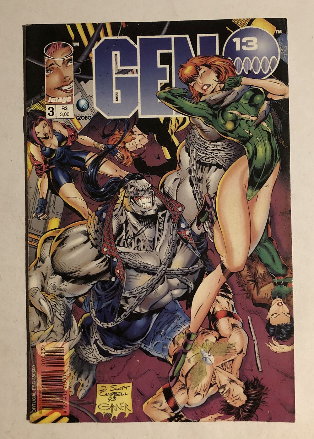 Gen 13 nº 3 - Ed. Globo 1996