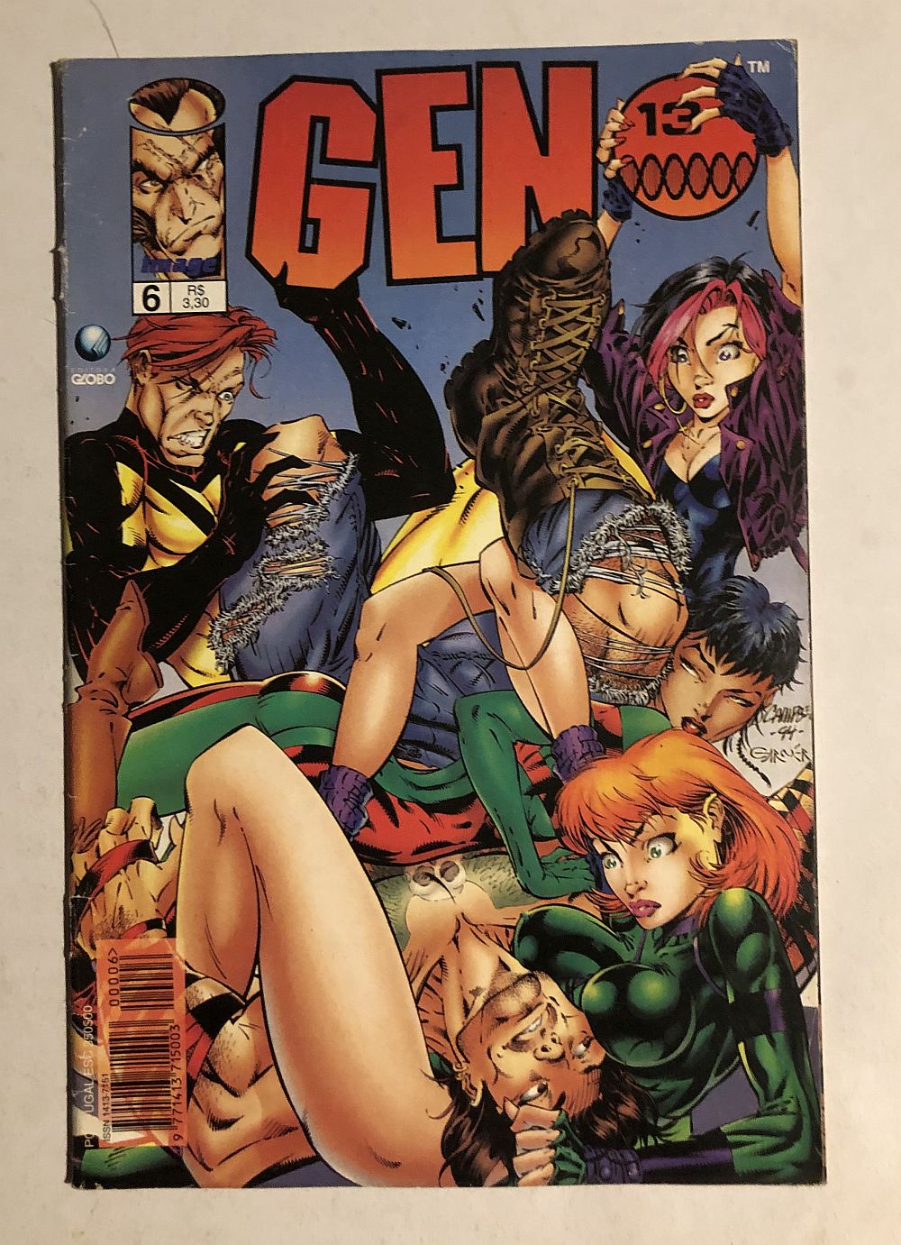 Gen 13 nº 6 - Ed. Globo 1997