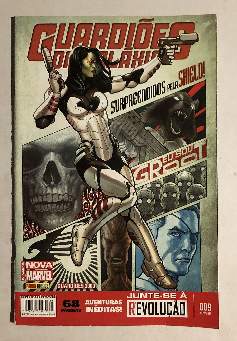 Guardiões da Galáxia 1ª Série nº 9 - Ed. Panini 2015