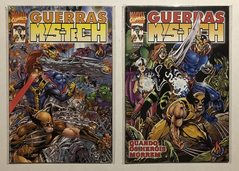 Guerras Mys-tech - Completa - Ed. Mythos 1999