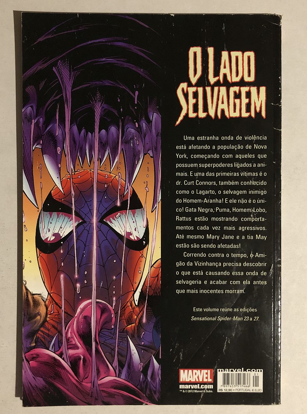 Sensacional Homem-Aranha Feroz - Ed. Panini 2012 - Imagem 2