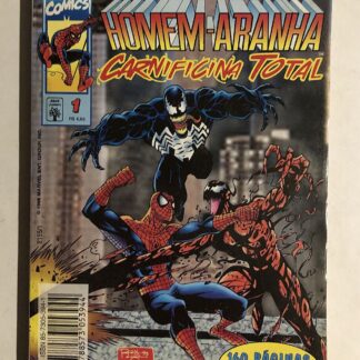 Homem-Aranha Carnificina Total nº 1 - Ed. Abril 1996