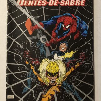 Homem-Aranha Justiceiro & Dentes-de-Sabre - Ed. Abril 1994