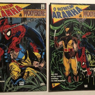 Homem-Aranha & Wolverine - Completa - Ed. Abril 1993