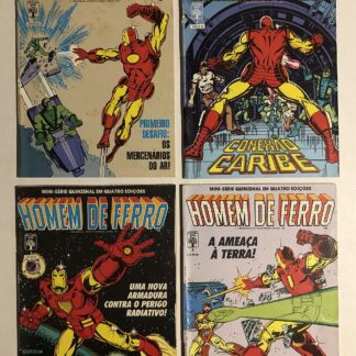 Homem de Ferro Minissérie Completa - Ed. Abril 1988