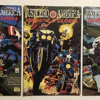 Justiceiro & Capitão América - Completa - Ed. Abril 1993