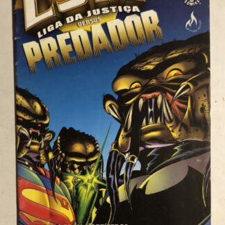 LJA Liga da Justiça versus Predador - Ed. Mythos 2002