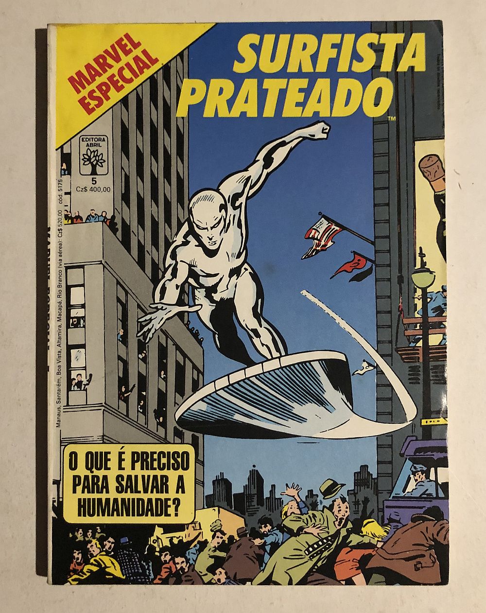 Marvel Especial nº 5 - Ed. Abril 1988