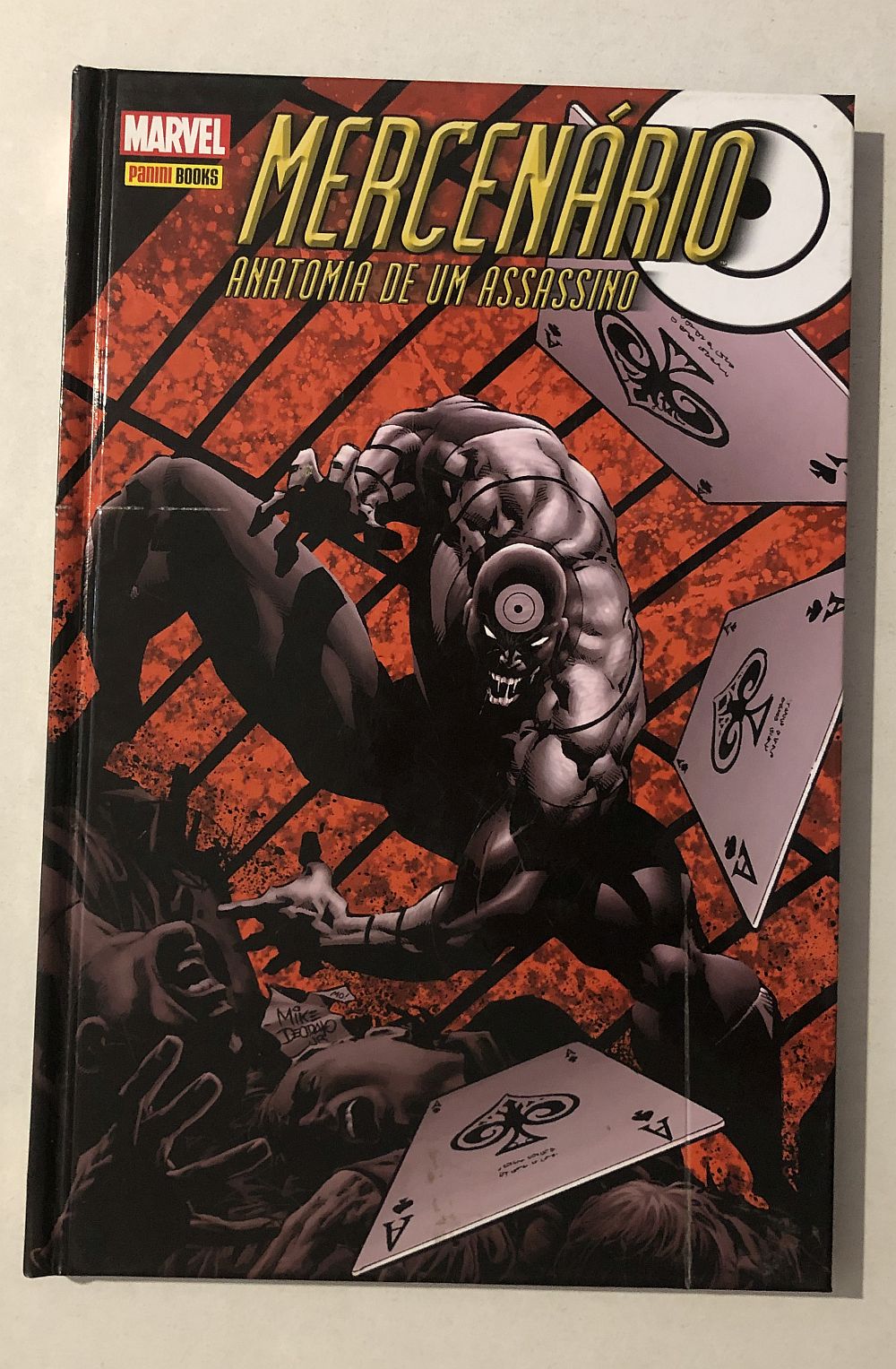 Mercenário Anatomia de um assassino - Ed. Panini 2014