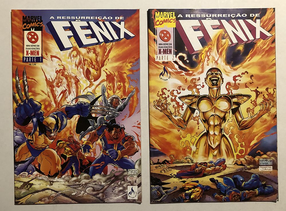 A Ressurreição de Fênix - Completa Ed. Mythos 1998