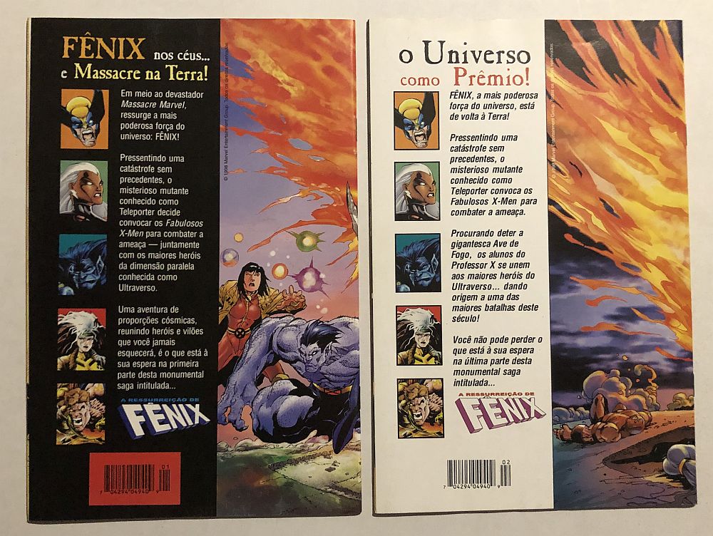 A Ressurreição de Fênix - Completa Ed. Mythos 1998 - Imagem 2