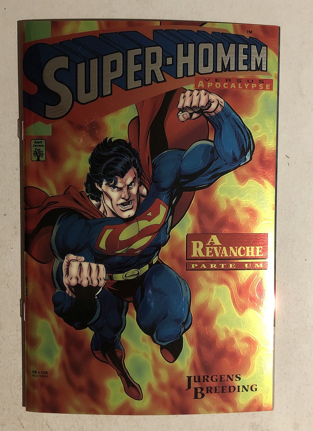 Super-Homem vs Apocalypse - A Revanche - Minissérie Completa - Ed. Abril 1995 - Imagem 2