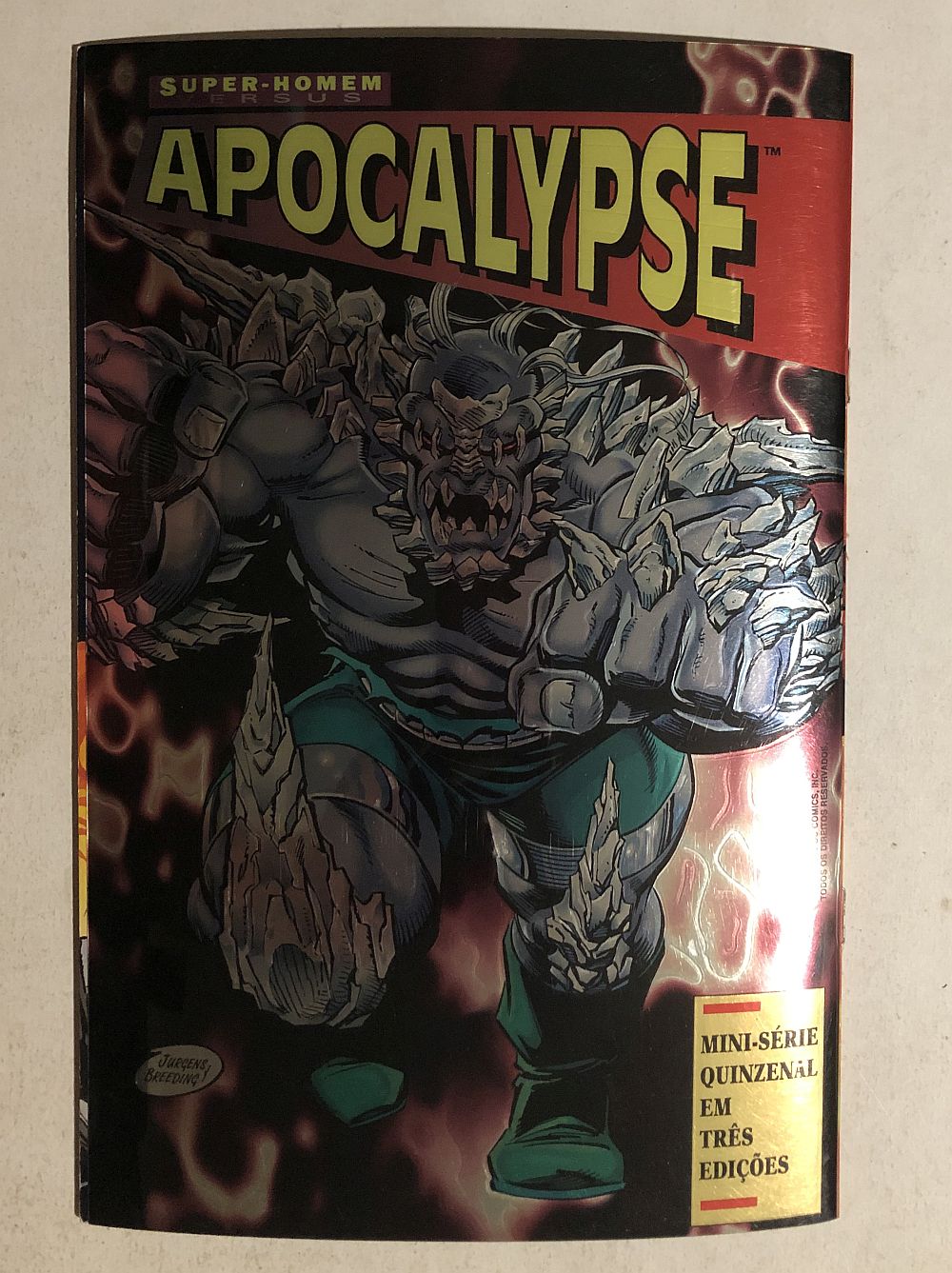 Super-Homem vs Apocalypse - A Revanche - Minissérie Completa - Ed. Abril 1995 - Imagem 3