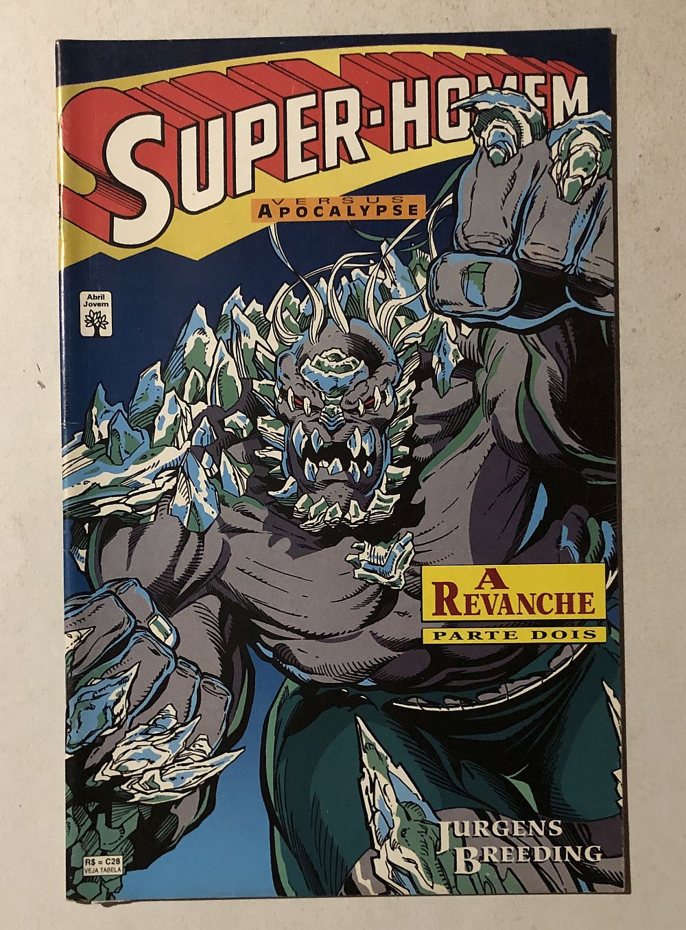 Super-Homem vs Apocalypse - A Revanche - Minissérie Completa - Ed. Abril 1995 - Imagem 4