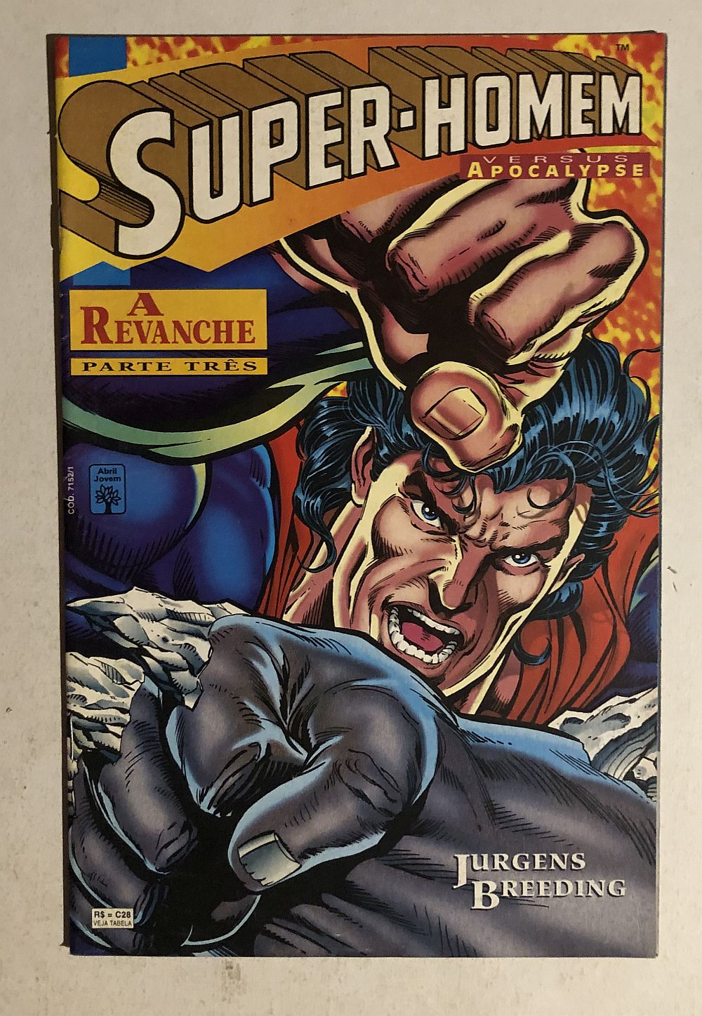 Super-Homem vs Apocalypse - A Revanche - Minissérie Completa - Ed. Abril 1995 - Imagem 6