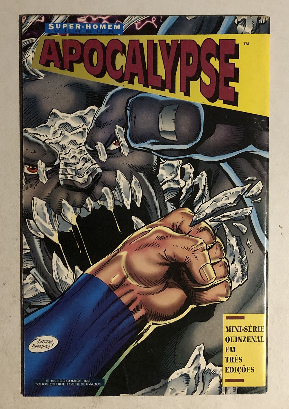 Super-Homem vs Apocalypse - A Revanche - Minissérie Completa - Ed. Abril 1995 - Imagem 7