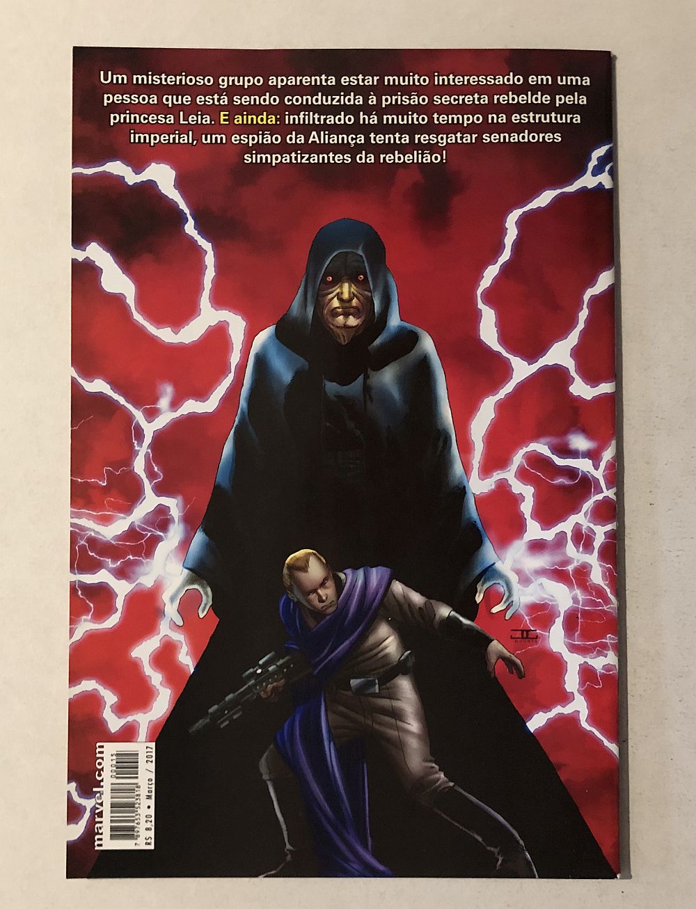 Star Wars - 1ª Série nº 15 - Ed. Panini 2017 - Imagem 2