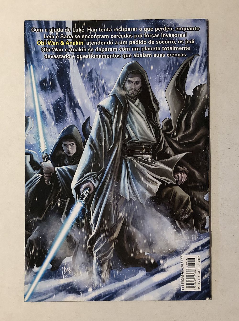 Star Wars - 1ª Série nº 16 - Ed. Panini 2017 - Imagem 2