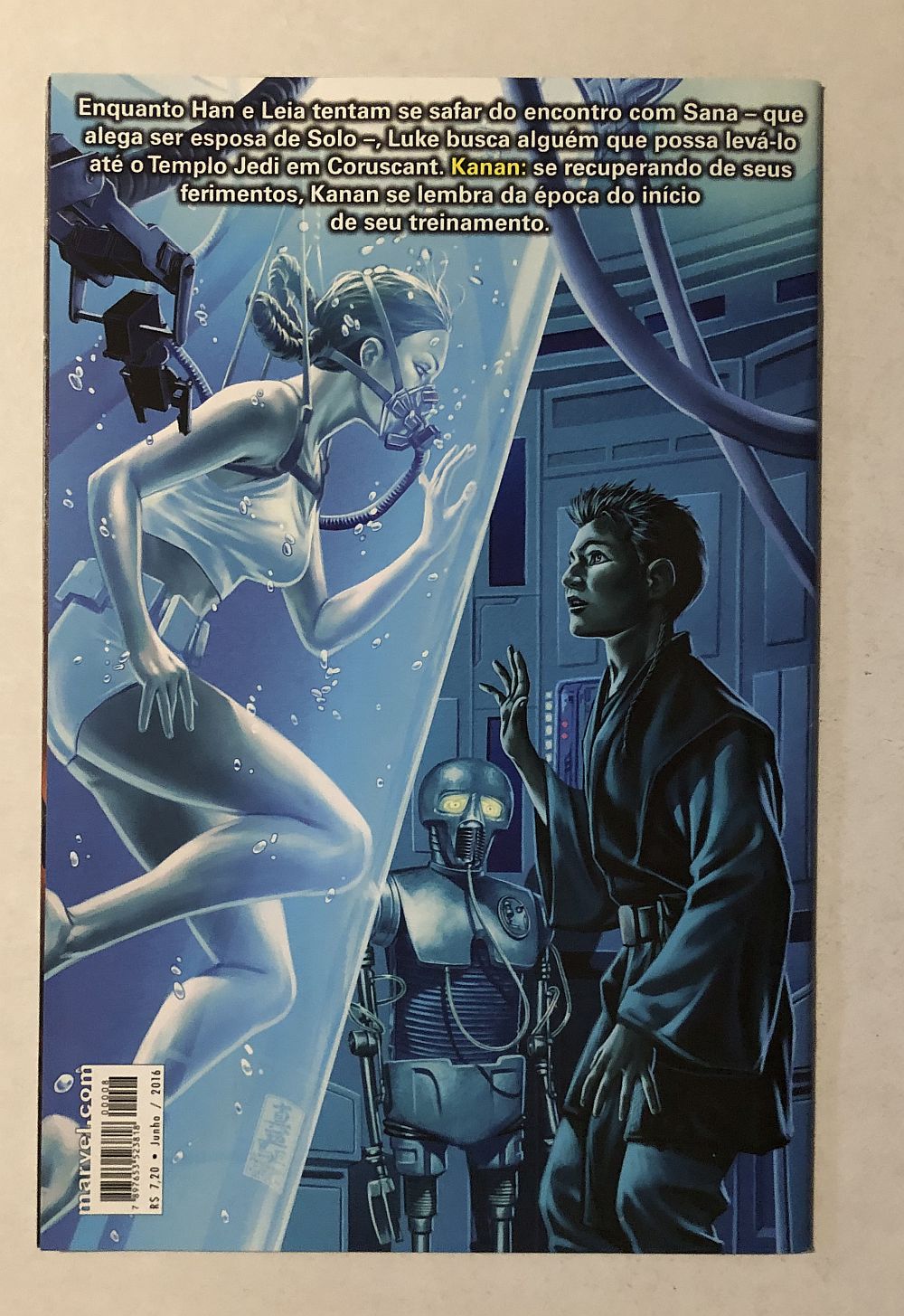 Star Wars - 1ª Série nº 8 - Ed. Panini 2016 - Imagem 2