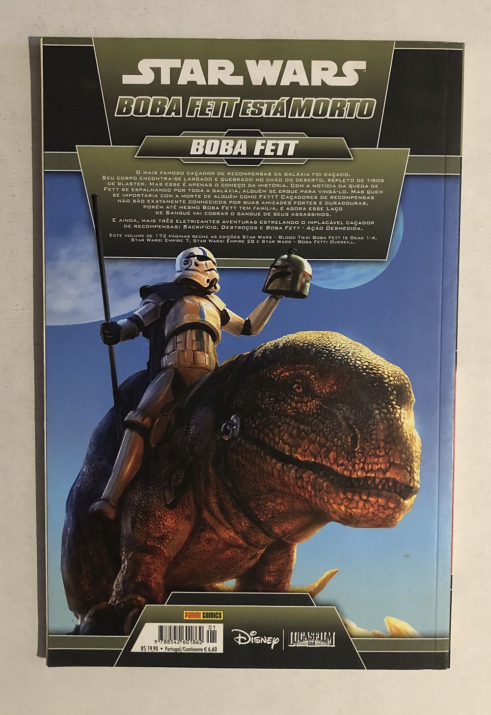 Star Wars Legends Boba Fett Está Morto - Ed. Panini 2015 - Imagem 2