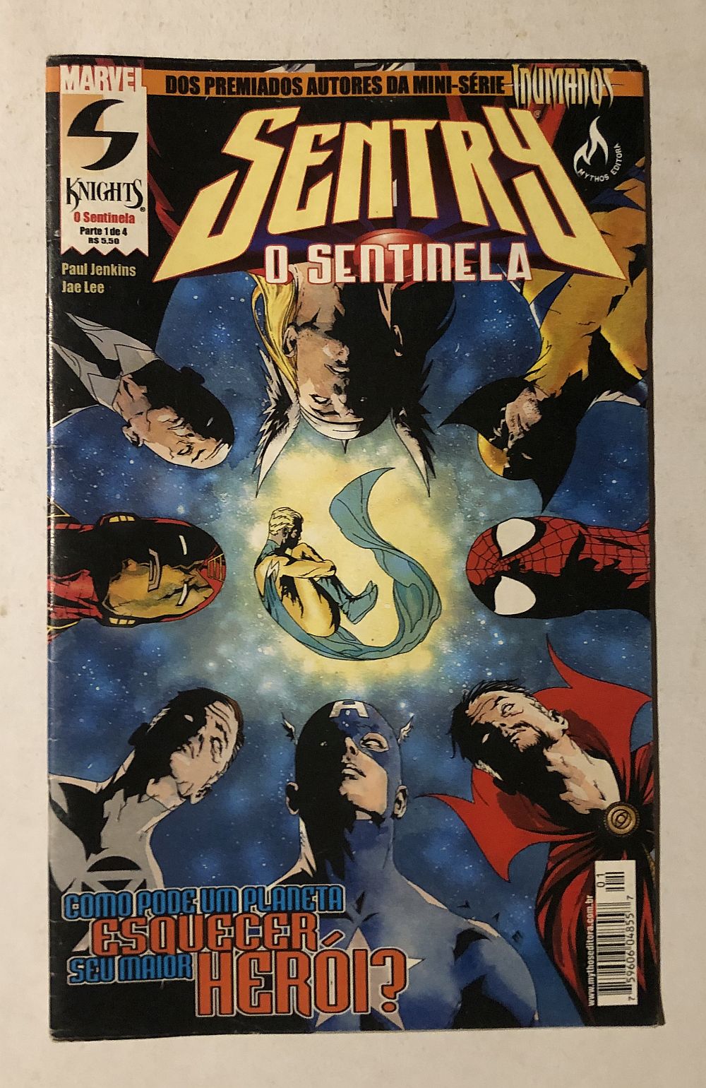 Sentry O Sentinela nº 1 - Ed. Mythos 2001