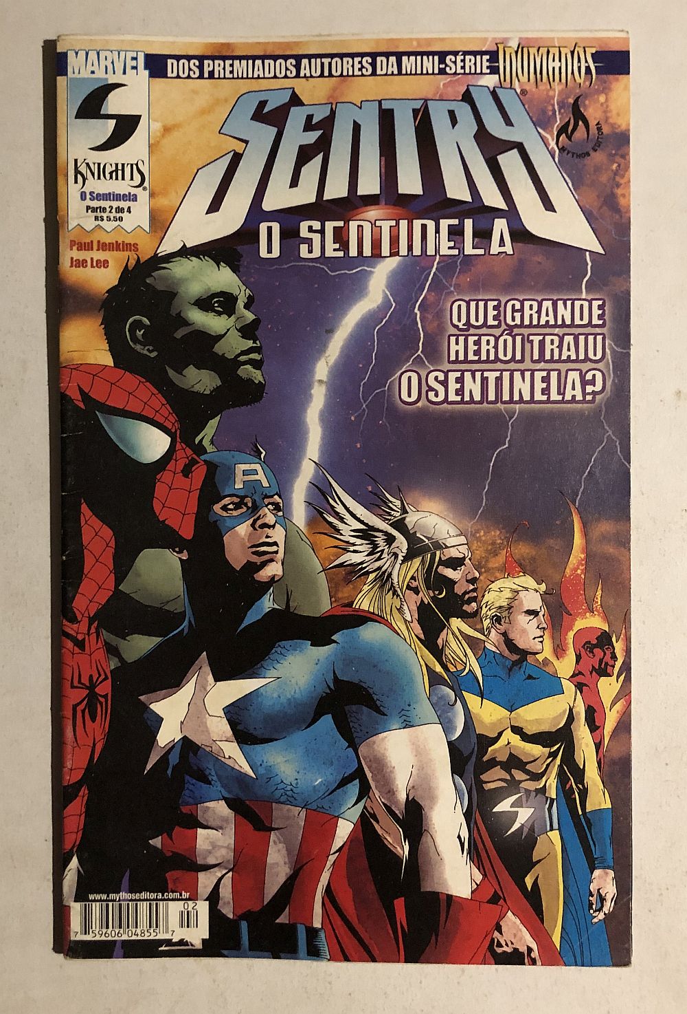 Sentry O Sentinela nº 2 - Ed. Mythos 2002