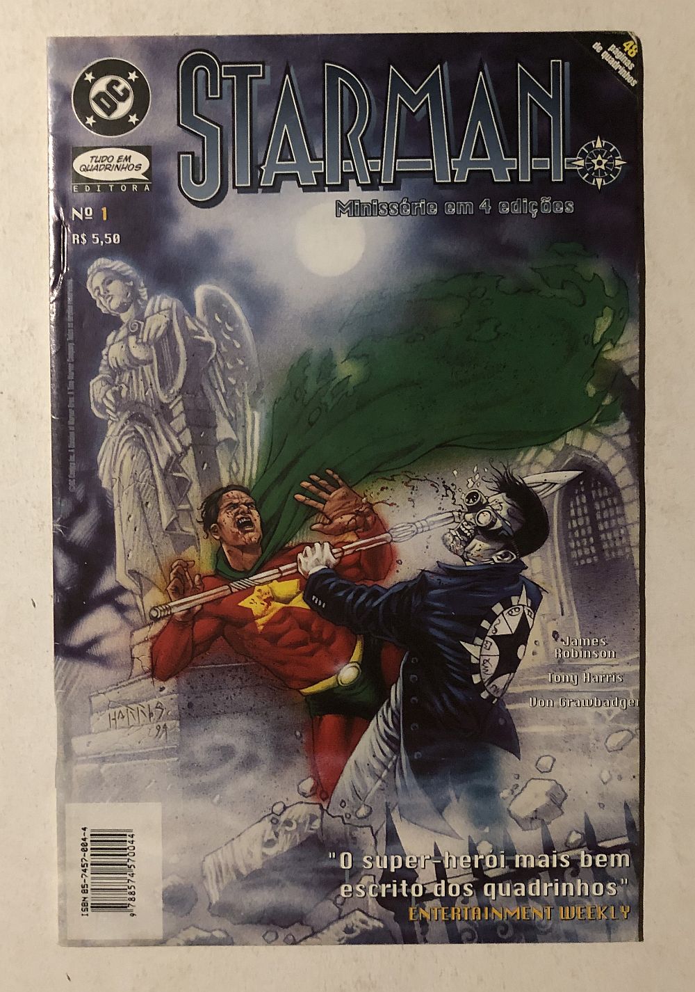 Starman nº 1 - Ed. Tudo em Quadrinhos 1999