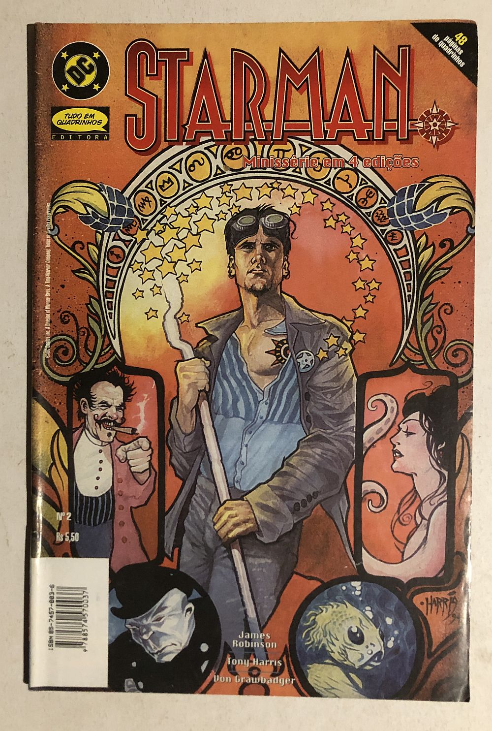 Starman nº 2 - Ed. Tudo em Quadrinhos 1999