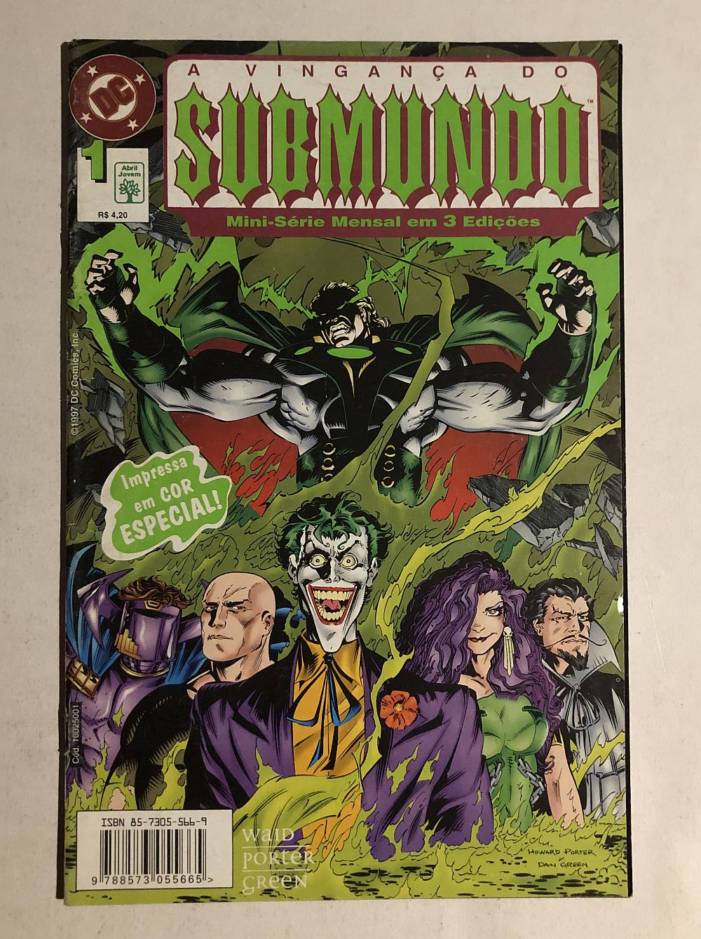 A Vingança do Submundo nº 1 - Ed. Abril 1997