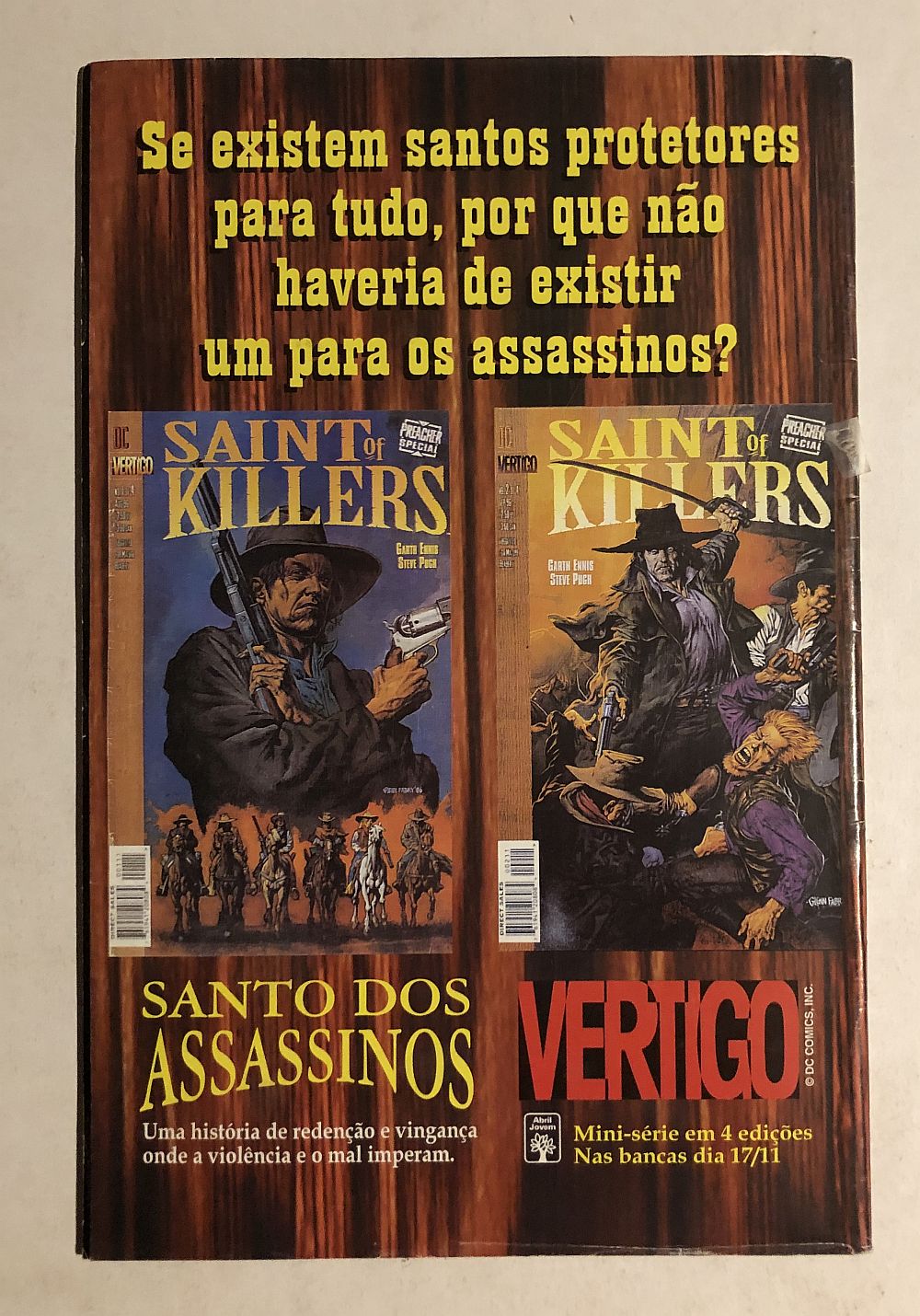 A Vingança do Submundo nº 3 - Ed. Abril 1997 - Imagem 2