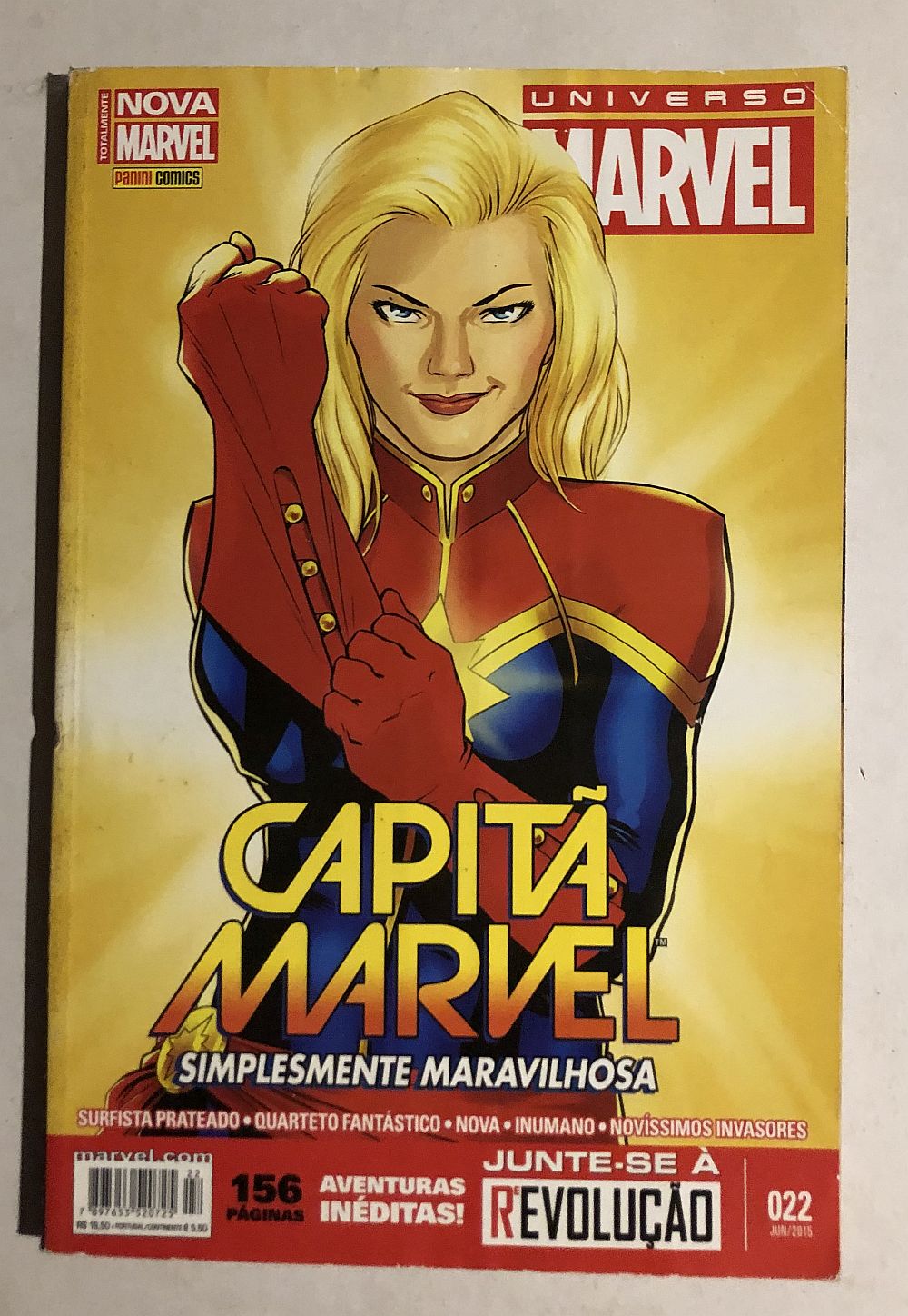 Universo Marvel 3ª Série nº 22 - Ed. Panini 2015