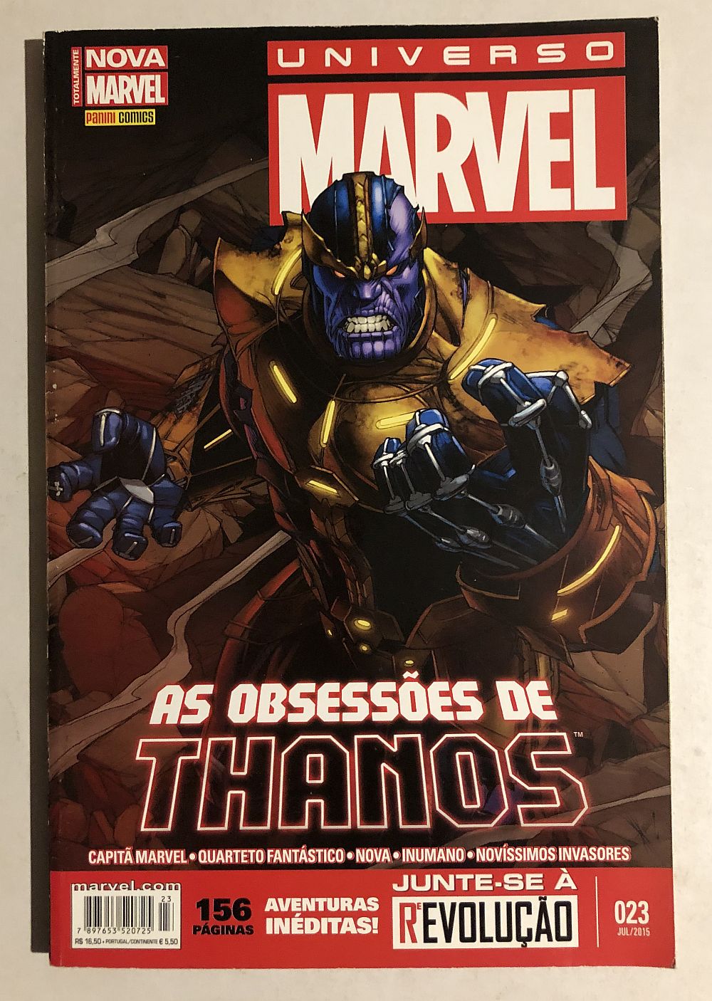 Universo Marvel 3ª Série nº 23 - Ed. Panini 2015