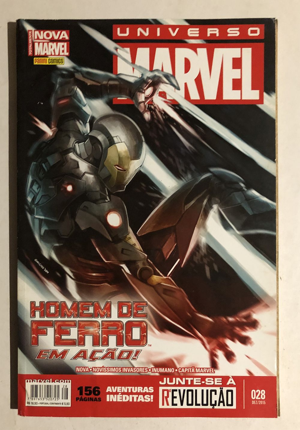 Universo Marvel 3ª Série nº 28 - Ed. Panini 2015